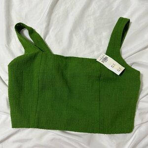 Green Abercrombie top